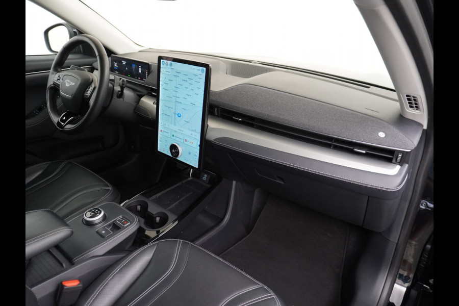 Ford Mustang Mach-E RWD 75kWh Leder B&O®-Sound 360°Camera Adap. Cruise Panoramadak Memory Seat Apple Carplay Android Auto Navi Ecc Stoel+Stuurverwarming Keyless Origineel Nederlandse Auto