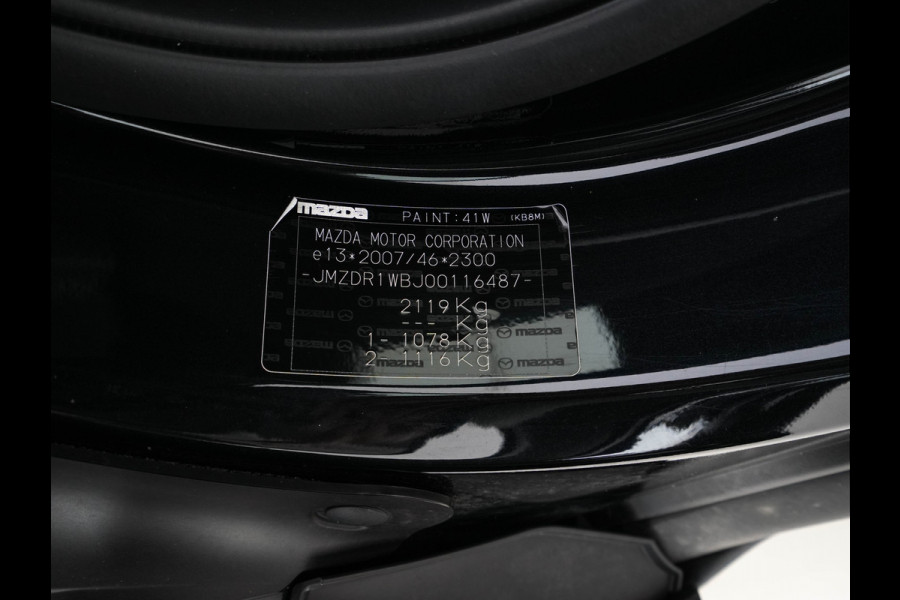 Mazda MX-30 e-SkyActiv 145 Comfort 36 kWh {SOH-94%} (INCL-BTW) *NAVI-FULLMAP | ADAPTIVE-CRUISE | BLIND-SPOT | FULL-LED | KEYLESS | CAMERA | DAB+ | HEAD-UP | DIGI-COCKPIT | COMFORT-SEATS | CCS-FASTLOADER | 18''ALU*