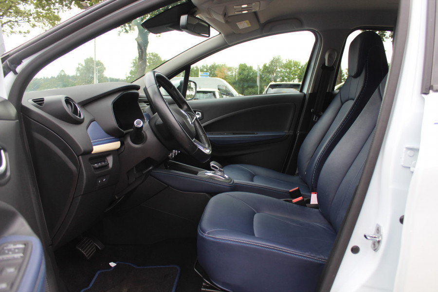 Renault ZOE R135 Serie Limitee Riviera 52 kWh / Camera / Leder / Navigatie / 16'' / DAB / Stoelverwarming / Cruise Control / Warmtepomp