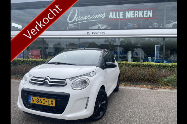 Citroën C1 1.0 VTi Shine Achteruitrijcamera - Airco - Lichtmetalen velgen - Radio - Stuur leder - Stuur multifunctioneel Citroën C1 1.0 VTi Shine Achteruitrijcamera - Airco - Lichtmetalen velgen - Radio - Stuur leder - Stuur multifunctioneel