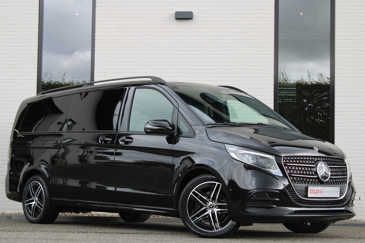 Mercedes-Benz V-Klasse 300d / XXL / DC / AMG / 2x Elec Schuifd / Elec Stoelen / 360 Cam / Burmester / Vol Opties / NIEUWSTAAT Mercedes-Benz V-Klasse 300d / XXL / DC / AMG / 2x Elec Schuifd / Elec Stoelen / 360 Cam / Burmester / Vol Opties / NIEUWSTAAT