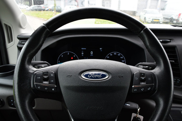 Ford Transit 2.0 TDCI L2H2 DC Raptor Grill Camera, Cruise, Carplay, Stoelverwarming, 130pk, Automaat, Multimedia, 2 x Schuifdeur, Uniek!
