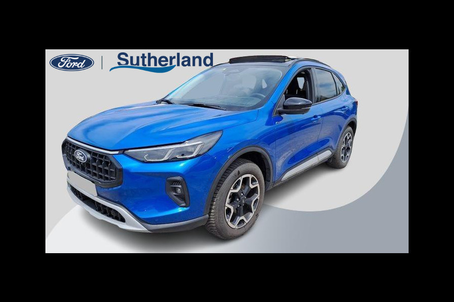 Ford Kuga 2.5 FHEV Active X 190pk | 4WD | 2.100kg Trekgewicht | Driver Assistance Pack | Technology Pack | Winterpack | Panoramadak | All Weather Banden | Geen stekker nodig