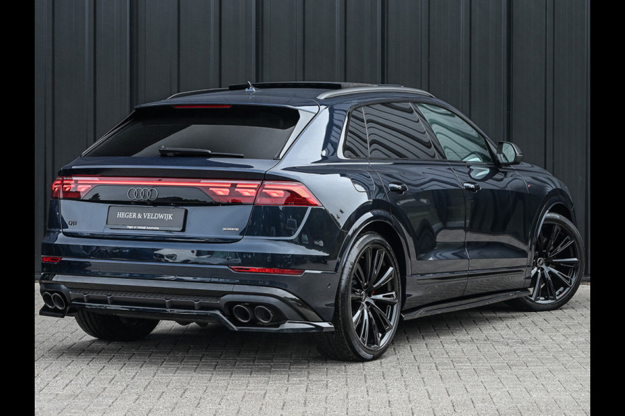 Audi Q8 60 TFSI e QUATTRO PRO LINE S COMPETITION | PANORAMADAK | CARBON | BANG & OLUFSEN ADVANCED | S-SEATS | CARBON INLEG | 360 CAMERA