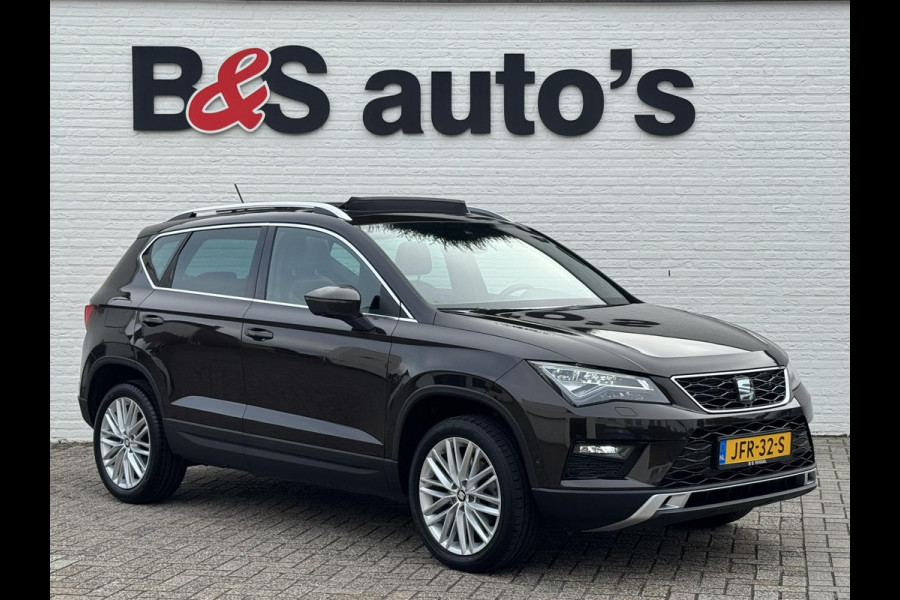Seat Ateca 1.4 EcoTSI Xcellence Leder Camera Panorama Keyless Led verlichting Stoelverwarming