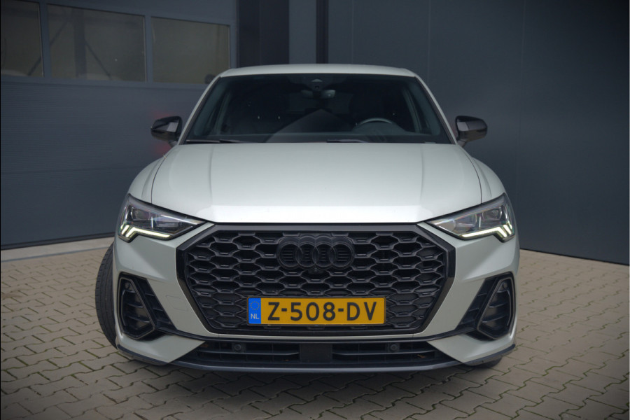 Audi Q3 Sportback 35 TFSI Pro Line S | S-Line | Stoelverwarming | Keyless | 360 Camera | Leer | Elektrische Stoelen | Adaptive Cruise Control | Dodehoekdetectie | Navigatie | Parkeersensoren | Vitrual Cockpit