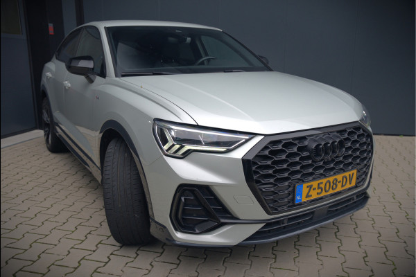 Audi Q3 Sportback 35 TFSI Pro Line S | S-Line | Stoelverwarming | Keyless | 360 Camera | Leer | Elektrische Stoelen | Adaptive Cruise Control | Dodehoekdetectie | Navigatie | Parkeersensoren | Vitrual Cockpit