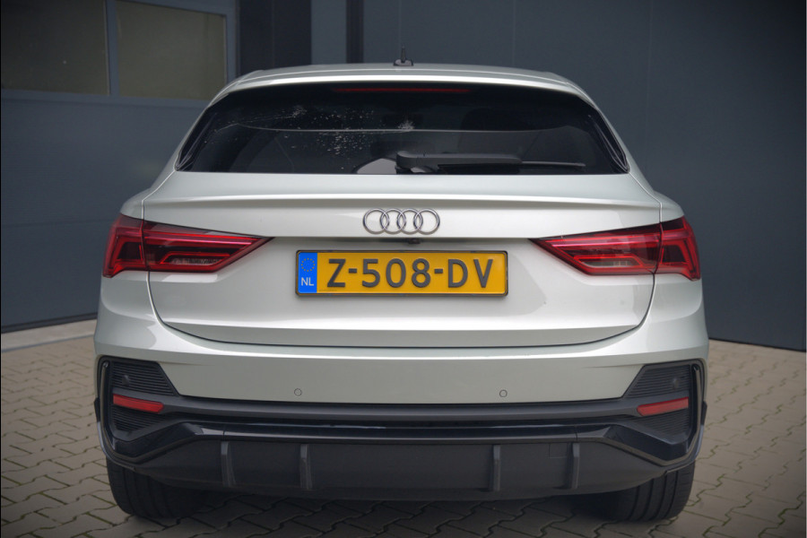 Audi Q3 Sportback 35 TFSI Pro Line S | S-Line | Stoelverwarming | Keyless | 360 Camera | Leer | Elektrische Stoelen | Adaptive Cruise Control | Dodehoekdetectie | Navigatie | Parkeersensoren | Vitrual Cockpit