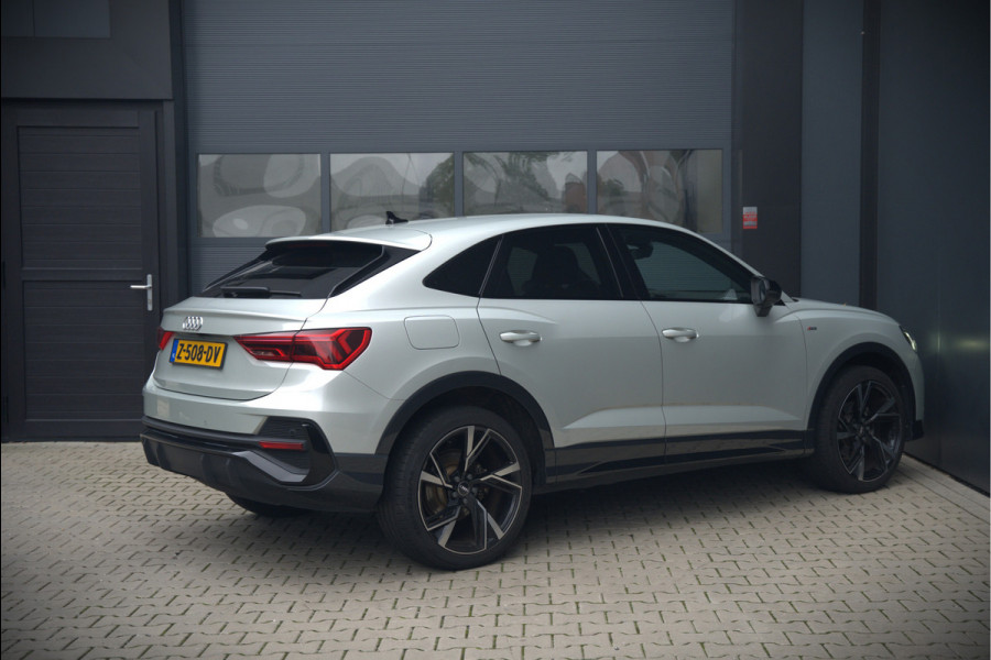 Audi Q3 Sportback 35 TFSI Pro Line S | S-Line | Stoelverwarming | Keyless | 360 Camera | Leer | Elektrische Stoelen | Adaptive Cruise Control | Dodehoekdetectie | Navigatie | Parkeersensoren | Vitrual Cockpit