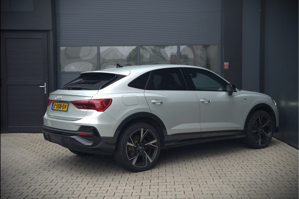 Audi Q3 Sportback 35 TFSI Pro Line S | S-Line | Stoelverwarming | Keyless | 360 Camera | Leer | Elektrische Stoelen | Adaptive Cruise Control | Dodehoekdetectie | Navigatie | Parkeersensoren | Vitrual Cockpit