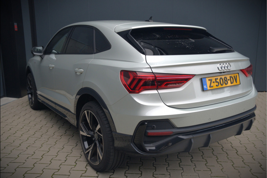 Audi Q3 Sportback 35 TFSI Pro Line S | S-Line | Stoelverwarming | Keyless | 360 Camera | Leer | Elektrische Stoelen | Adaptive Cruise Control | Dodehoekdetectie | Navigatie | Parkeersensoren | Vitrual Cockpit