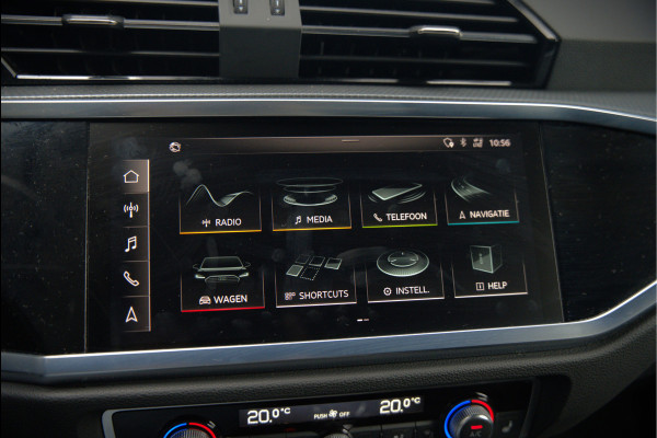 Audi Q3 Sportback 35 TFSI Pro Line S | S-Line | Stoelverwarming | Keyless | 360 Camera | Leer | Elektrische Stoelen | Adaptive Cruise Control | Dodehoekdetectie | Navigatie | Parkeersensoren | Vitrual Cockpit