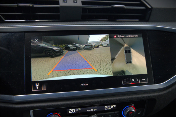 Audi Q3 Sportback 35 TFSI Pro Line S | S-Line | Stoelverwarming | Keyless | 360 Camera | Leer | Elektrische Stoelen | Adaptive Cruise Control | Dodehoekdetectie | Navigatie | Parkeersensoren | Vitrual Cockpit