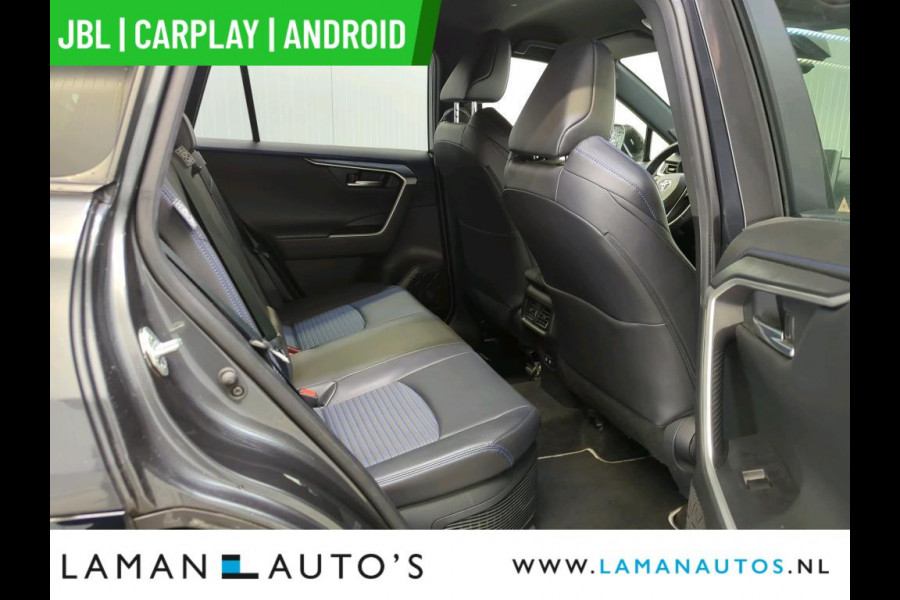 Toyota RAV4 2.5 Hybrid 218pk Bi-Tone | JBL CarPlay Halfleder ECC Nav 18" LMV ACC Camera Trekhaak Metallic | Hybrid Voorschoten