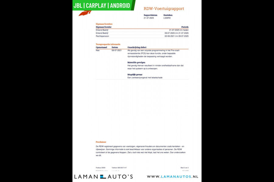 Toyota Prius 1.8 Hybrid 122 pk Dynamic | JBL Multimedia Plus Pack CarPlay HUD ECC Navi LED ACC Camera Metallic | Hybrid Voorschoten Toyota Prius 1.8 Hybrid 122 pk Dynamic | JBL Multimedia Plus Pack CarPlay HUD ECC Navi LED ACC Camera Metallic | Hybrid Voorschoten