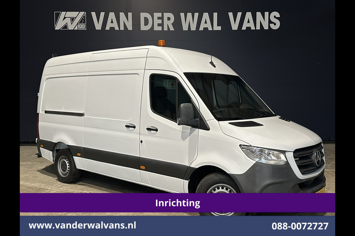 Mercedes-Benz Sprinter 316 CDI 163pk 3500kg Trekhaak L2H2 Inrichting Euro6 Airco | Camera | Cruisecontrol | Apple Carplay, Android Auto, Parkeersensoren Mercedes-Benz Sprinter 316 CDI 163pk 3500kg Trekhaak L2H2 Inrichting Euro6 Airco | Camera | Cruisecontrol | Apple Carplay, Android Auto, Parkeersensoren