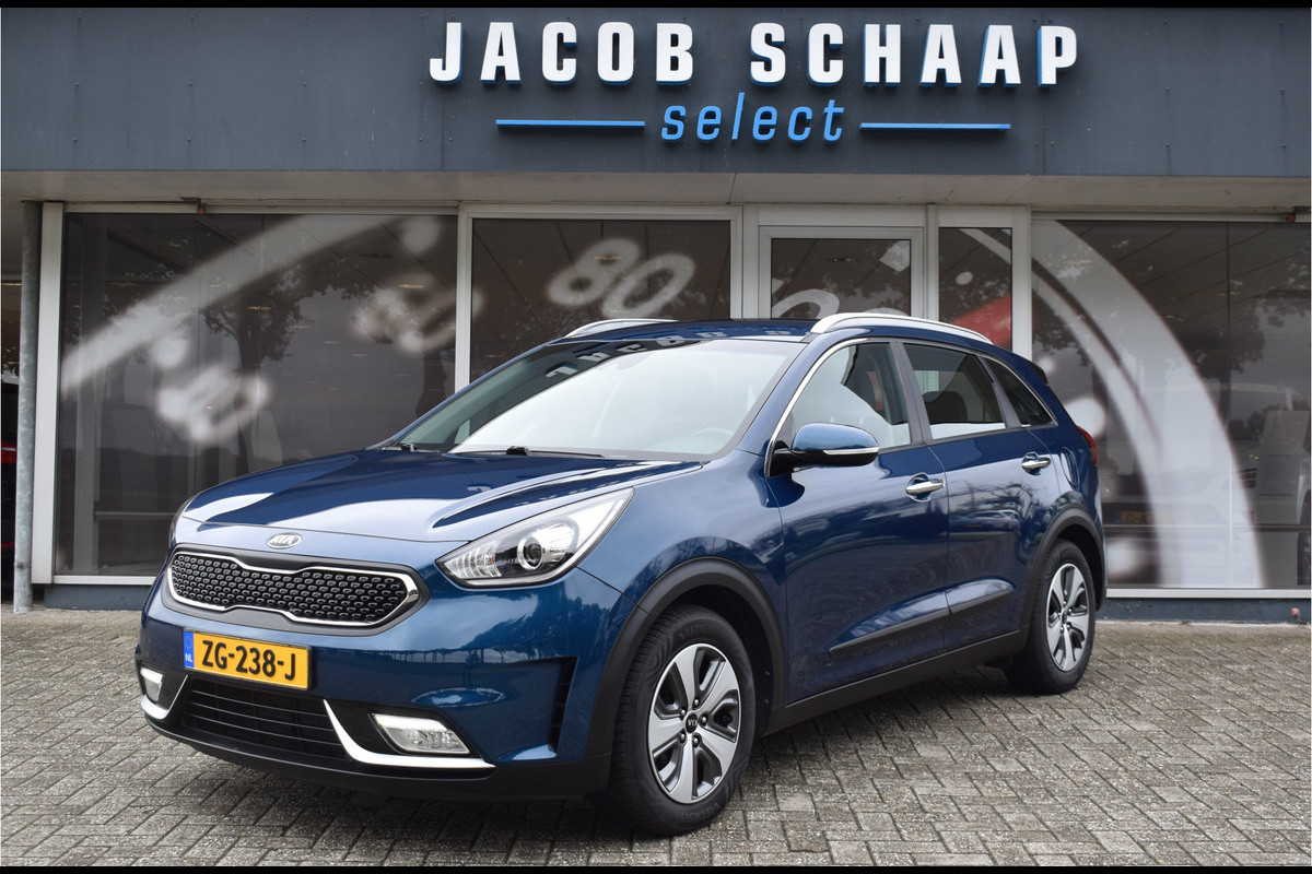 Kia Niro 1.6 GDI Hybrid Executiveline / Navigatie / Camera / 18" LM / Carplay / Adap. Cruise / Trekhaak Kia Niro 1.6 GDI Hybrid Executiveline / Navigatie / Camera / 18" LM / Carplay / Adap. Cruise / Trekhaak