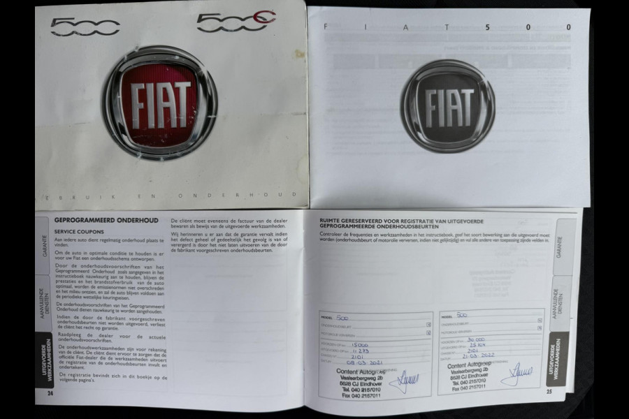 Fiat 500 1.2 Young / Navigatie / 4-Cilinders / 1e Eigenaar / Cruise Control / Rekeningen onderhoud volledig aanwezig