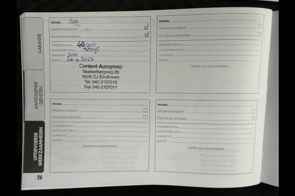 Fiat 500 1.2 Young / Navigatie / 4-Cilinders / 1e Eigenaar / Cruise Control / Rekeningen onderhoud volledig aanwezig