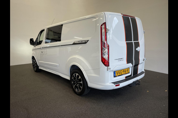 Ford Transit Custom 320 2.0 TDCI L2H1 170PK Sport Automaat Dubbele Cabine Airco Cruise Control Bluetooth Navi Trekhaak