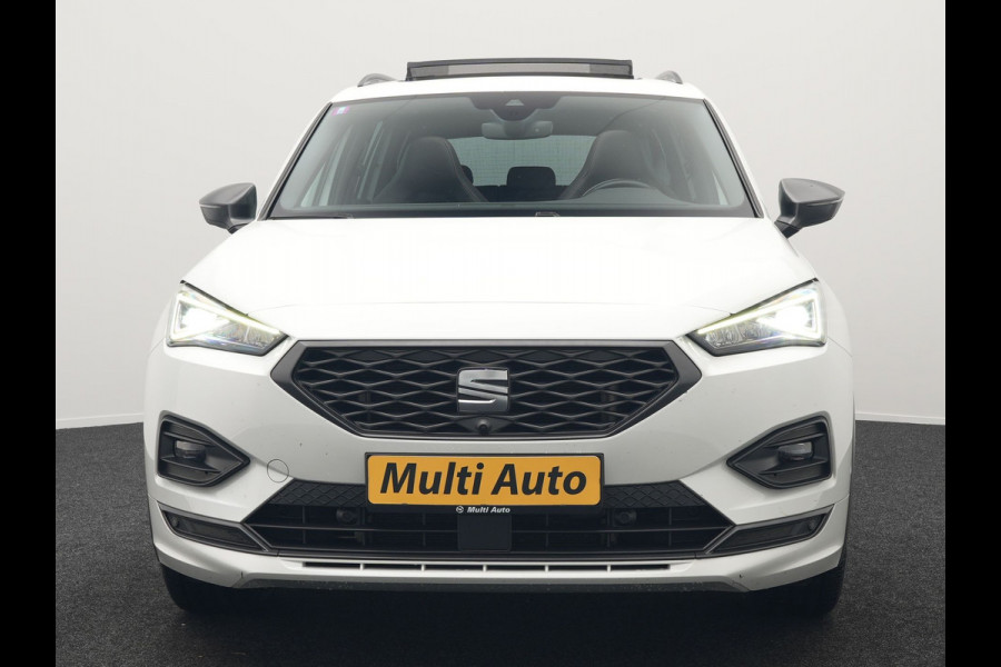 Seat Tarraco 1.4 TSI e-Hybrid FR Plug in Hybrid 245pk Dealer O.H PHEV | Panodak | 360 Camera | Adaptive Cruise | Alcantara Sportstoelen Memory & Verwarmd | Apple Carplay | Blis | Navigatie | Keyless | Stuur Verwarmd | Virtual | DAB |