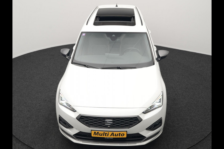 Seat Tarraco 1.4 TSI e-Hybrid FR Plug in Hybrid 245pk Dealer O.H PHEV | Panodak | 360 Camera | Adaptive Cruise | Alcantara Sportstoelen Memory & Verwarmd | Apple Carplay | Blis | Navigatie | Keyless | Stuur Verwarmd | Virtual | DAB |