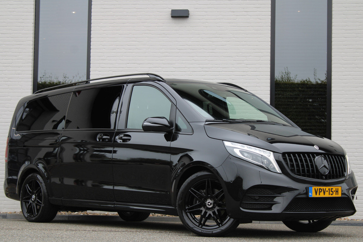 Mercedes-Benz V-Klasse 300d / Extra Lang / AMG / DC / 2x Elec Schuifd. / Burmester / 360 Camera / Vol Opties / NIEUWSTAAT Mercedes-Benz V-Klasse 300d / Extra Lang / AMG / DC / 2x Elec Schuifd. / Burmester / 360 Camera / Vol Opties / NIEUWSTAAT