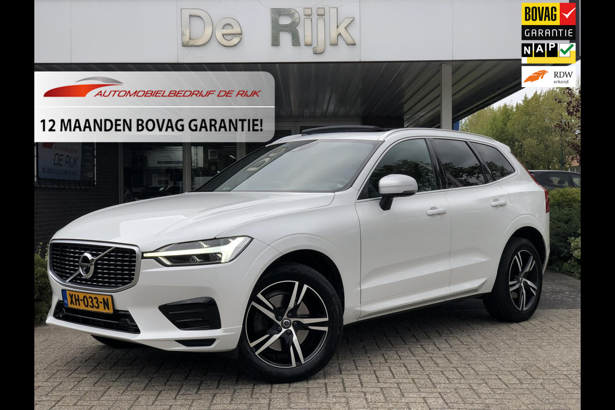 Volvo XC60 2.0 T5 R-Design | Pano, Navi, Stoel+Stuurverw., 360 Camera, Carplay/Android, Leder/Alcant. | Dealeronderhouden | NAP |