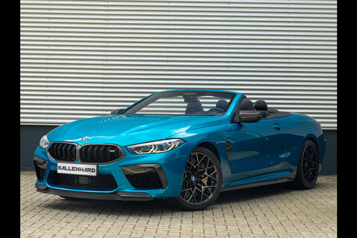 BMW 8 Serie M8 Competition Cabrio - Individual "Atlantisblue metallic" - Carbon Brakes BMW 8 Serie M8 Competition Cabrio - Individual "Atlantisblue metallic" - Carbon Brakes