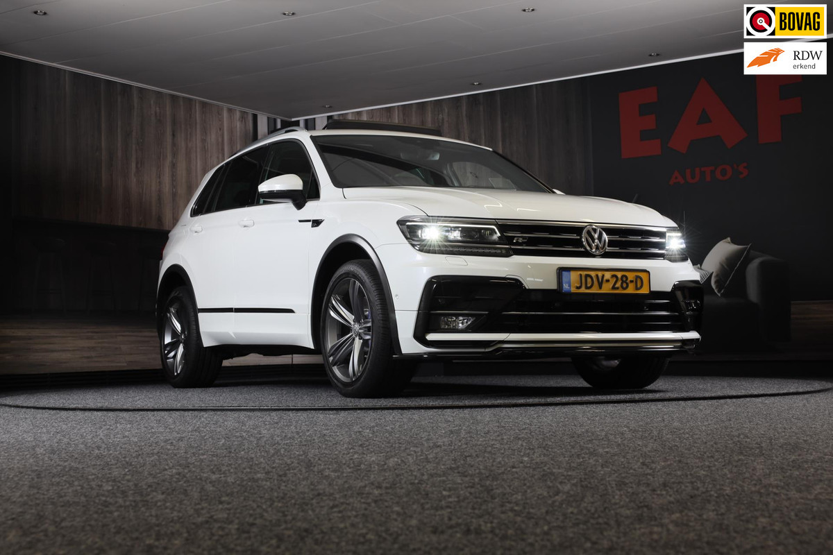 Volkswagen Tiguan 2.0 TSI 4Motion R Line / 190 Pk / Digital Cockpit / Acc / Lane Assist / Open Pano / Led / Trekhaak / Pdc / 19 In Volkswagen Tiguan 2.0 TSI 4Motion R Line / 190 Pk / Digital Cockpit / Acc / Lane Assist / Open Pano / Led / Trekhaak / Pdc / 19 In