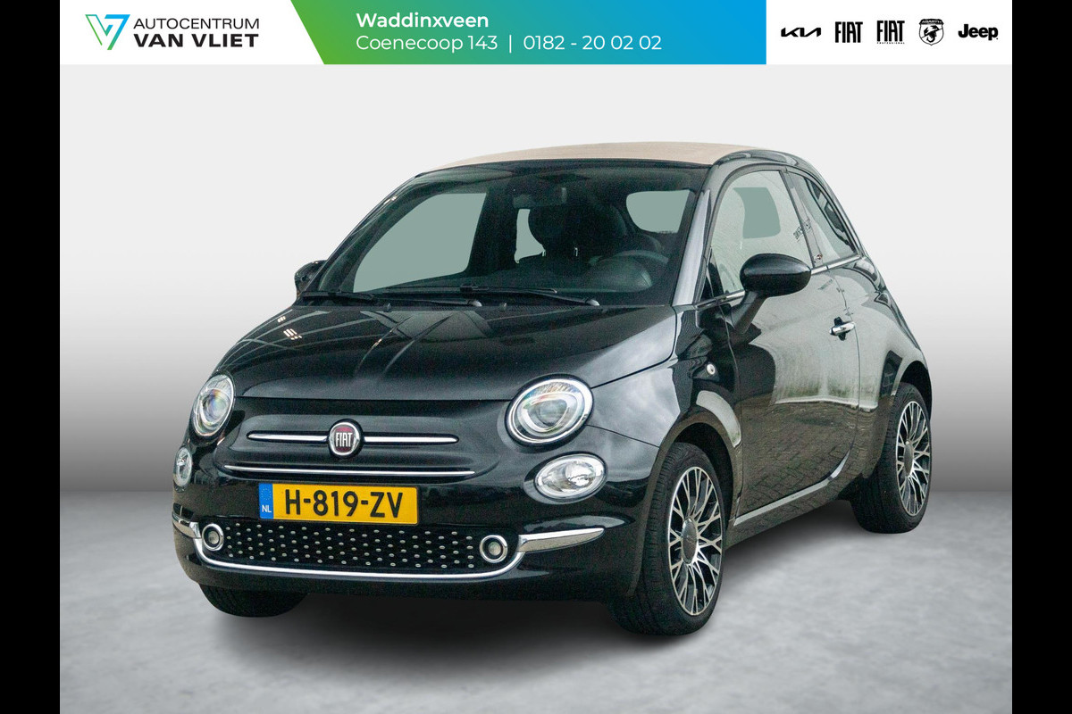Fiat 500C Hybrid Star | Navi | Cruise | Airco | 16" | PDC | Apple Carplay | Kap Beige Fiat 500C Hybrid Star | Navi | Cruise | Airco | 16" | PDC | Apple Carplay | Kap Beige
