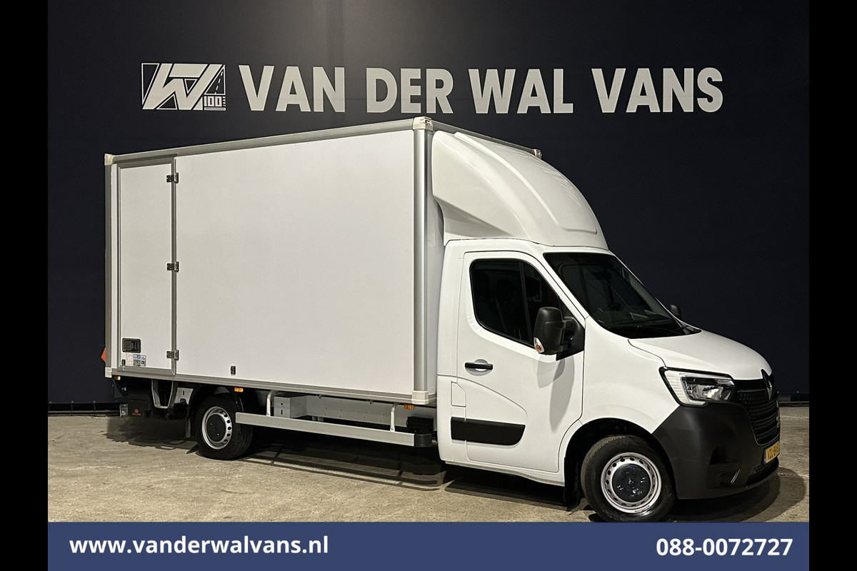 Renault Master 2.3 dCi 145pk Bakwagen 233cm Hoog Laadklep Zijdeur Euro6 Airco | LED | Cruisecontrol | Lat om Lat Betimmering Bijrijdersbank, 932kg laadvermogen