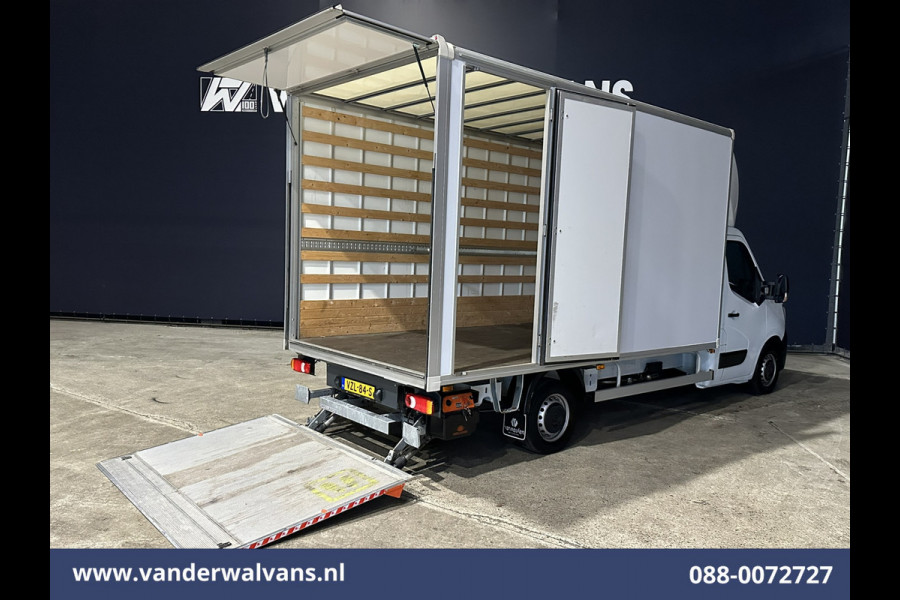 Renault Master 2.3 dCi 145pk Bakwagen 233cm Hoog Laadklep Zijdeur Euro6 Airco | LED | Cruisecontrol | Lat om Lat Betimmering Bijrijdersbank, 932kg laadvermogen