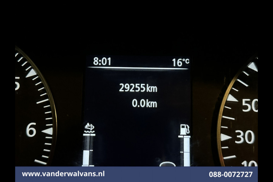 Renault Master 2.3 dCi 145pk Bakwagen 233cm Hoog Laadklep Zijdeur Euro6 Airco | LED | Cruisecontrol | Lat om Lat Betimmering Bijrijdersbank, 932kg laadvermogen