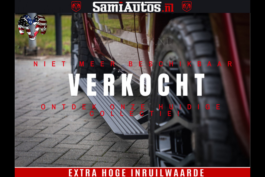 Dodge Ram 1500 Limited Night H.O 540HP 706Nm | Massage + Full Option | De Meest Luxe en Volle Pick-Up in zijn Klasse | Comfortabele Dubbele Cabine met Royale 5 Zitplaatsen | BPM vrij | Nu Leverbaar uit Voorraad | Voorraad Nr 2302 - 7425