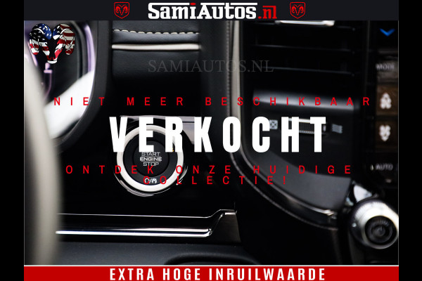 Dodge Ram 1500 Limited Night H.O 540HP 706Nm | Massage + Full Option | De Meest Luxe en Volle Pick-Up in zijn Klasse | Comfortabele Dubbele Cabine met Royale 5 Zitplaatsen | BPM vrij | Nu Leverbaar uit Voorraad | Voorraad Nr 2302 - 7425