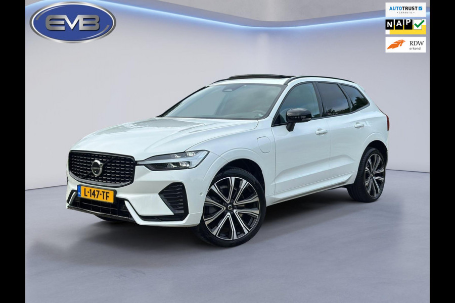 Volvo XC60 2.0 T8 317 pk Plug-in hybrid AWD R-Design, facelift, afn.trekhaak, parelmoer,panoramadak, VOL OPTIES, nl auto met nap