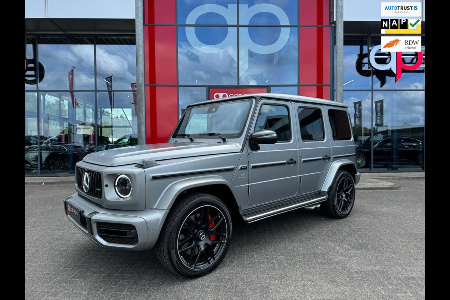 Mercedes-Benz G-Klasse 63 AMG Night Pakket Full Carbon Panorama Burmester Magno grey Mercedes-Benz G-Klasse 63 AMG Night Pakket Full Carbon Panorama Burmester Magno grey