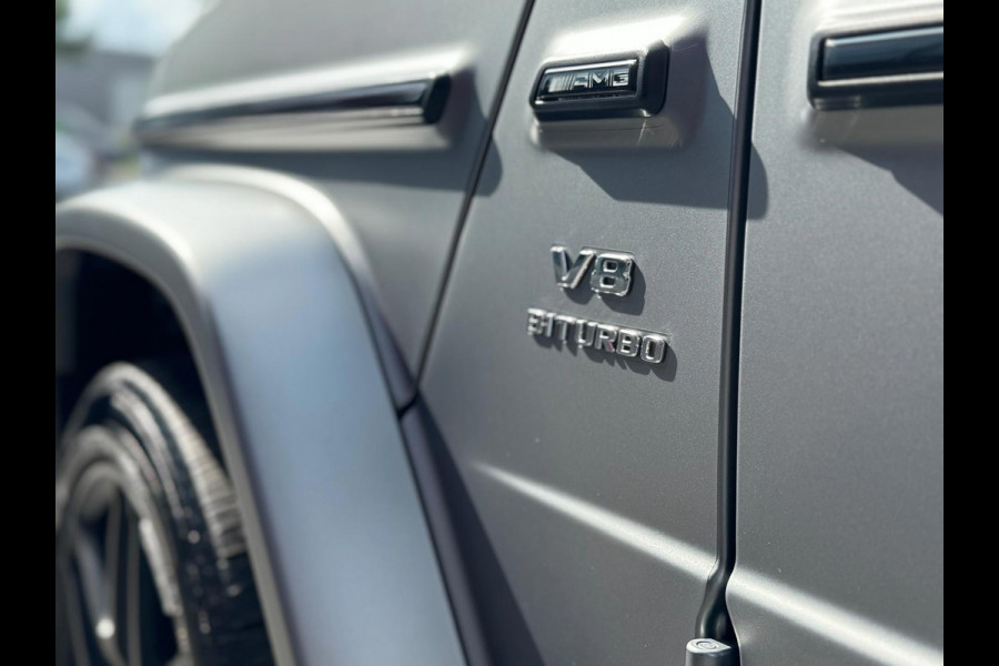 Mercedes-Benz G-Klasse 63 AMG Night Pakket Full Carbon Panorama Burmester Magno grey Mercedes-Benz G-Klasse 63 AMG Night Pakket Full Carbon Panorama Burmester Magno grey