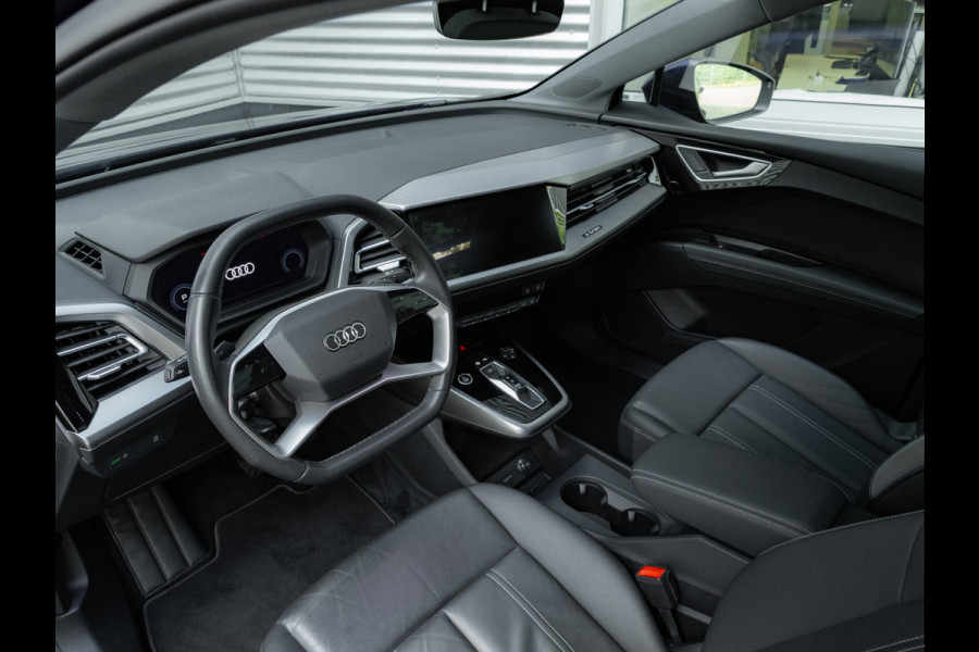 Audi Q4 Sportback e-tron 35 - Pano - Camera - Stoelverwarming - Leder - Keyless - Warmtepomp - 55 kWh Audi Q4 Sportback e-tron 35 - Pano - Camera - Stoelverwarming - Leder - Keyless - Warmtepomp - 55 kWh