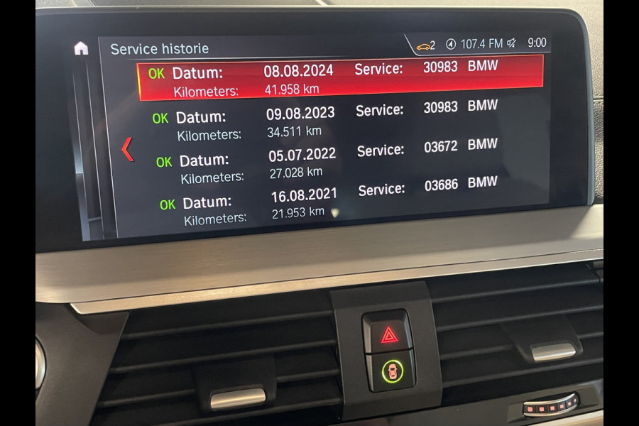 BMW X3 xDrive30i High Executive AUT / Navigatie / 360 Camera Leder / Panorama dak