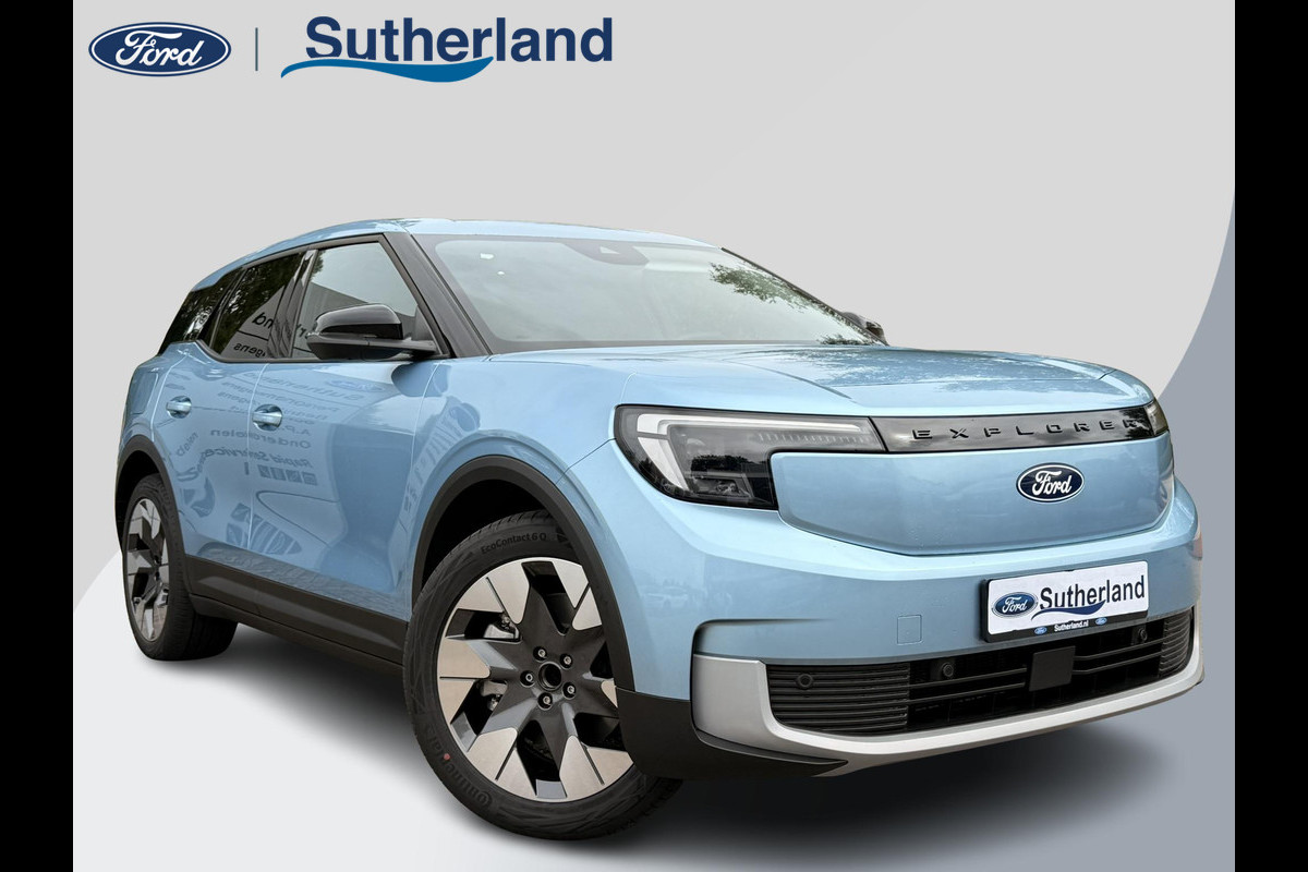 Ford Explorer Premium Extended Range RWD 77 kWh Ford Voorraad Arctic Blue | SCI Ford Explorer Premium Extended Range RWD 77 kWh Ford Voorraad Arctic Blue | SCI