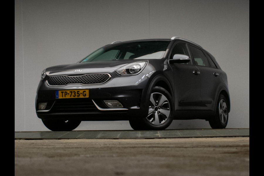 Kia Niro 1.6 GDi Hybrid DynamicLine Sport (NAVI,CAR PLAY,CAMERA,PDC,LED,CRUISE,CLIMATE,TREKHAAK,DAB,SPORTSTOELEN,LM,NETTE STAAT)