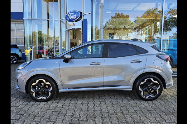 Ford Puma 1.0 EcoBoost Hybrid ST-Line X 155pk Automaat | Panoramadak | Afneembare trekhaak | Winter Pack | Adaptive cruise control | 360 graden camera | Bang&Olufsen | Elektrsiche achterklep | Matrix LED
