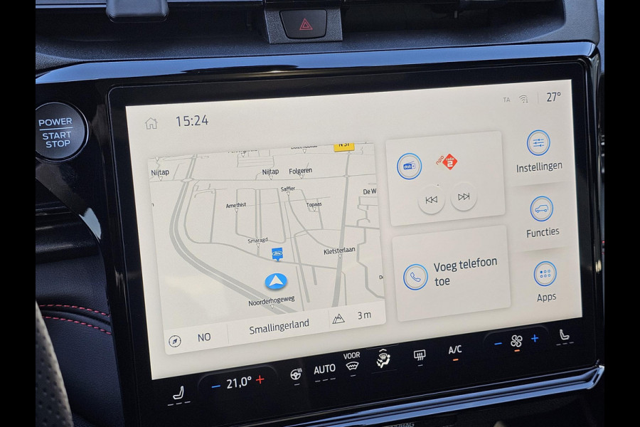 Ford Puma 1.0 EcoBoost Hybrid ST-Line X 155pk Automaat | Panoramadak | Afneembare trekhaak | Winter Pack | Adaptive cruise control | 360 graden camera | Bang&Olufsen | Elektrsiche achterklep | Matrix LED