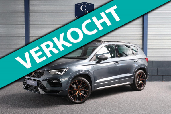 CUPRA Ateca 2.0 TSI 4DRIVE 300+PK FACELIFT/VIRTUAL/SFEER/BEATS/PANO/KUIP+S.VERWARMING/19"/CAM/ACC/ECC/12 MDN GARANTIE!