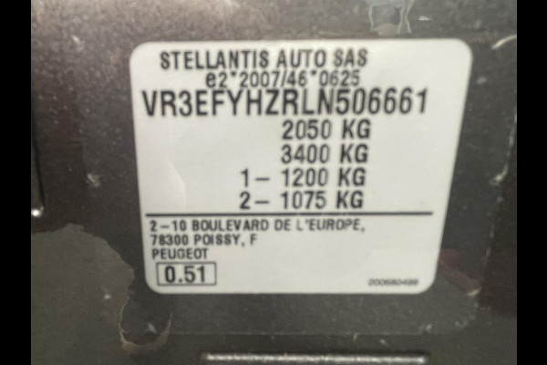 Peugeot Partner 1.5 BlueHDI Premium Automaat Navi PDC V&A Camera Trekhaak Cruise Control 3-zits