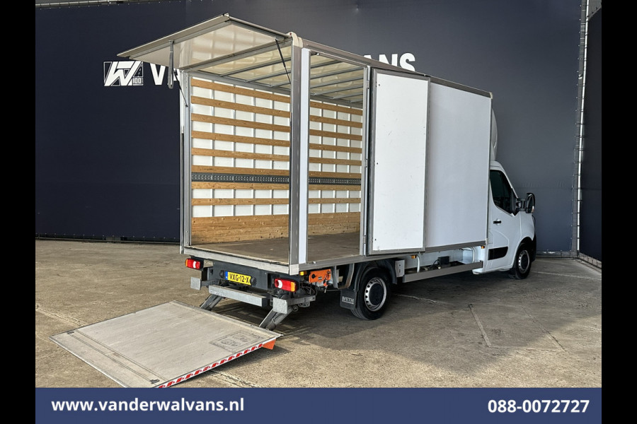 Renault Master 2.3 dCi 145pk Bakwagen 233cm Hoog Laadklep Zijdeur Euro6 Airco | LED | Cruisecontrol | Lat om Lat Betimmering Bijrijdersbank
