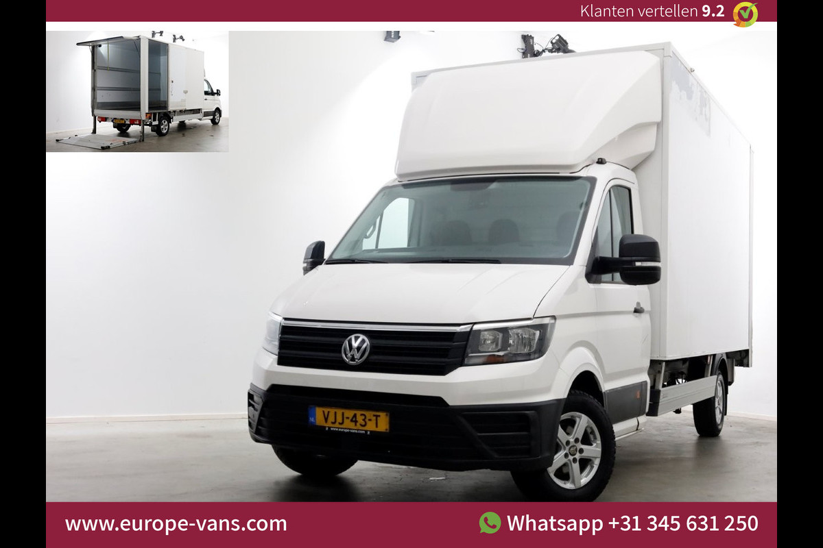 Volkswagen Crafter 35 2.0 TDI Bakwagen met laadklep en zijdeur 1.100kg laadvermogen 03-2021