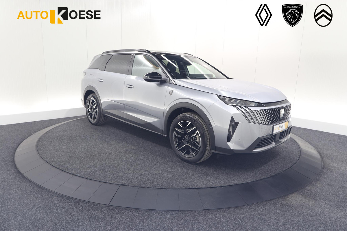 Peugeot 5008 HYbrid 145 e-DCS6 GT | Panoramadak | Camera | Elektrische Achterklep | Adaptieve Cruise Control Peugeot 5008 HYbrid 145 e-DCS6 GT | Panoramadak | Camera | Elektrische Achterklep | Adaptieve Cruise Control